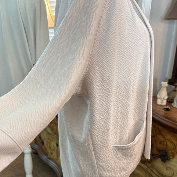 Prana Women's Cream Open Front Shrug - Picture 7 of 14